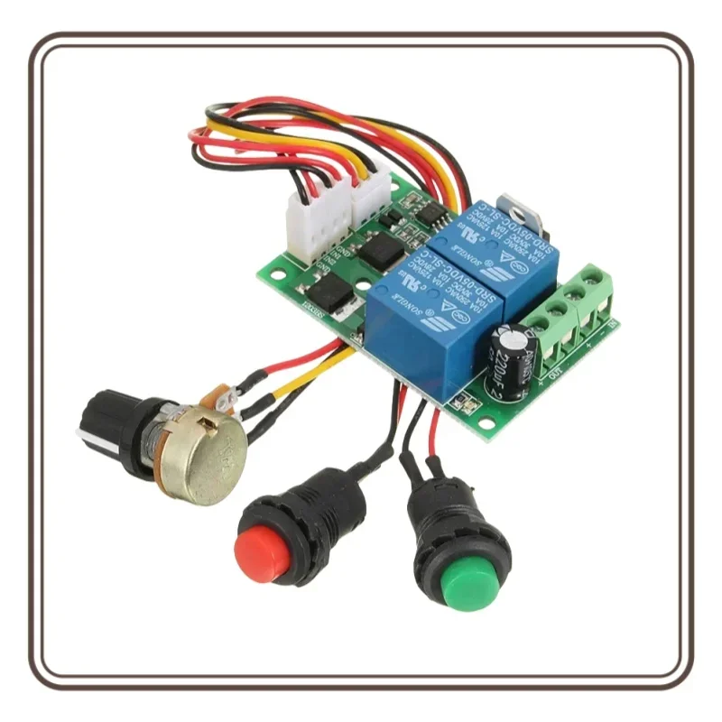 Контроллер скорости двигателя DC 6-24В 
Контроллер скорости двигателя DC 6-24В