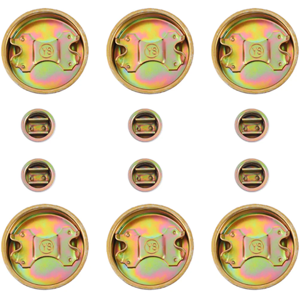 12pcs Bung Cap 200l Oil Drum Bung Lids Water Drum Plug Replacement Iron Seal Cover 
12pcs Bung Cap 200l Oil Drum Bung Lids Water Drum Plug Replacement Iron Seal Cover