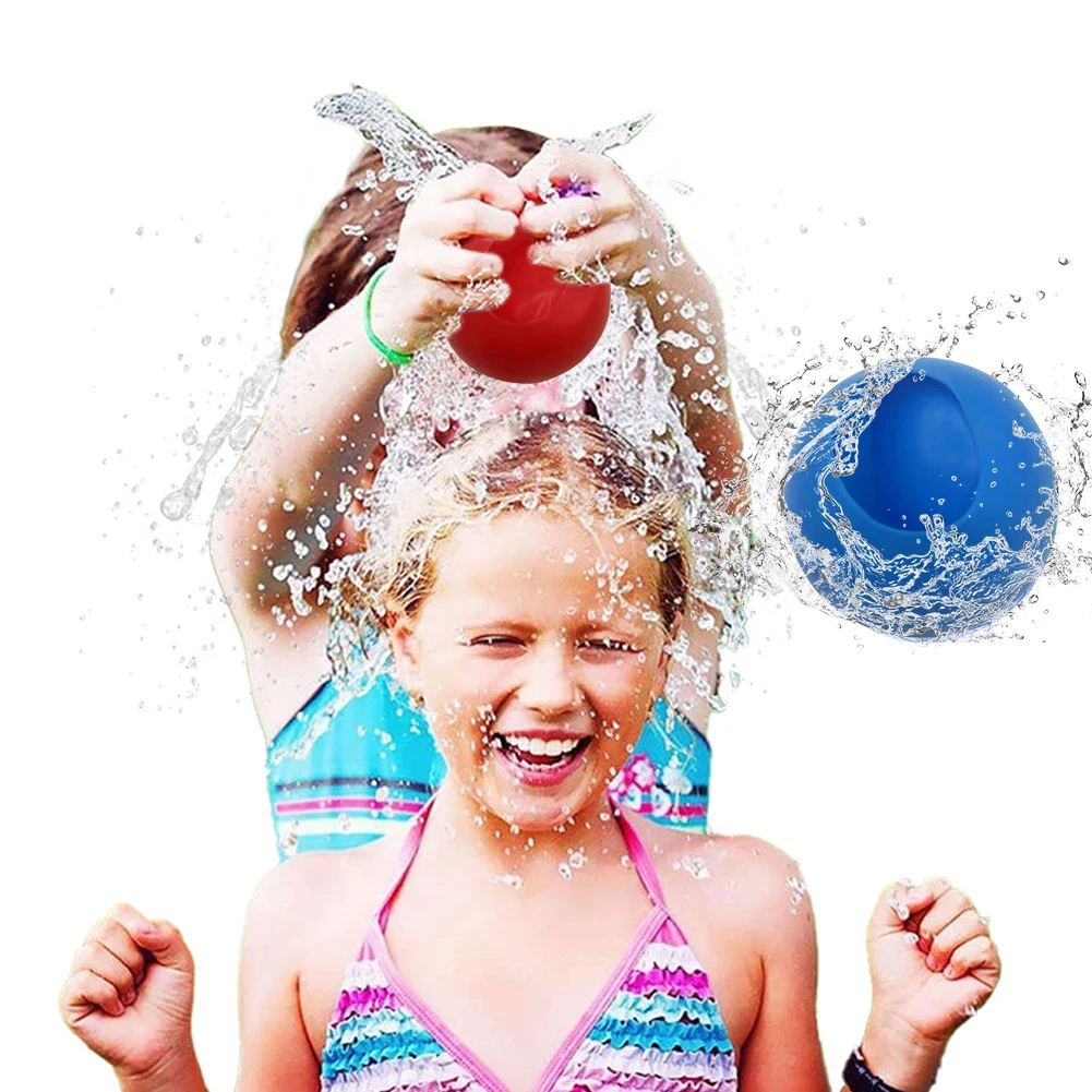 12Pcs Reusable Water Fight Splash Ball Toy Party Multiplayer Chase Interactive Game Swimming Funny Beach Backyard Waterfall Toys
12Pcs Reusable Water Fight Splash Ball Toy Party Multiplayer Chase Interactive Game Swimming Funny Beach Backyard Waterfall Toys