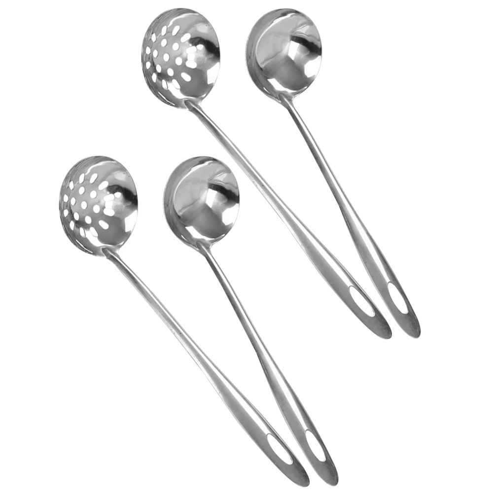 Spoon Ladle Soup Hot Colander Pot Steel Slotted Stainlesshandle Serving Strainer Skimmer Cooking Set Spoons Noodles Filter
Spoon Ladle Soup Hot Colander Pot Steel Slotted Stainlesshandle Serving Strainer Skimmer Cooking Set Spoons Noodles Filter