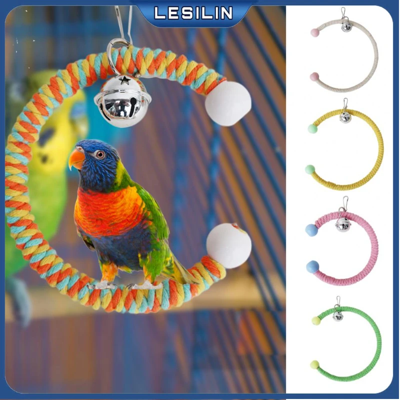 Parrot Toy Sturdy Parrot Climbing Rope Swing Toy Creative Easy Installation Bird Toy
Parrot Toy Sturdy Parrot Climbing Rope Swing Toy Creative Easy Installation Bird Toy