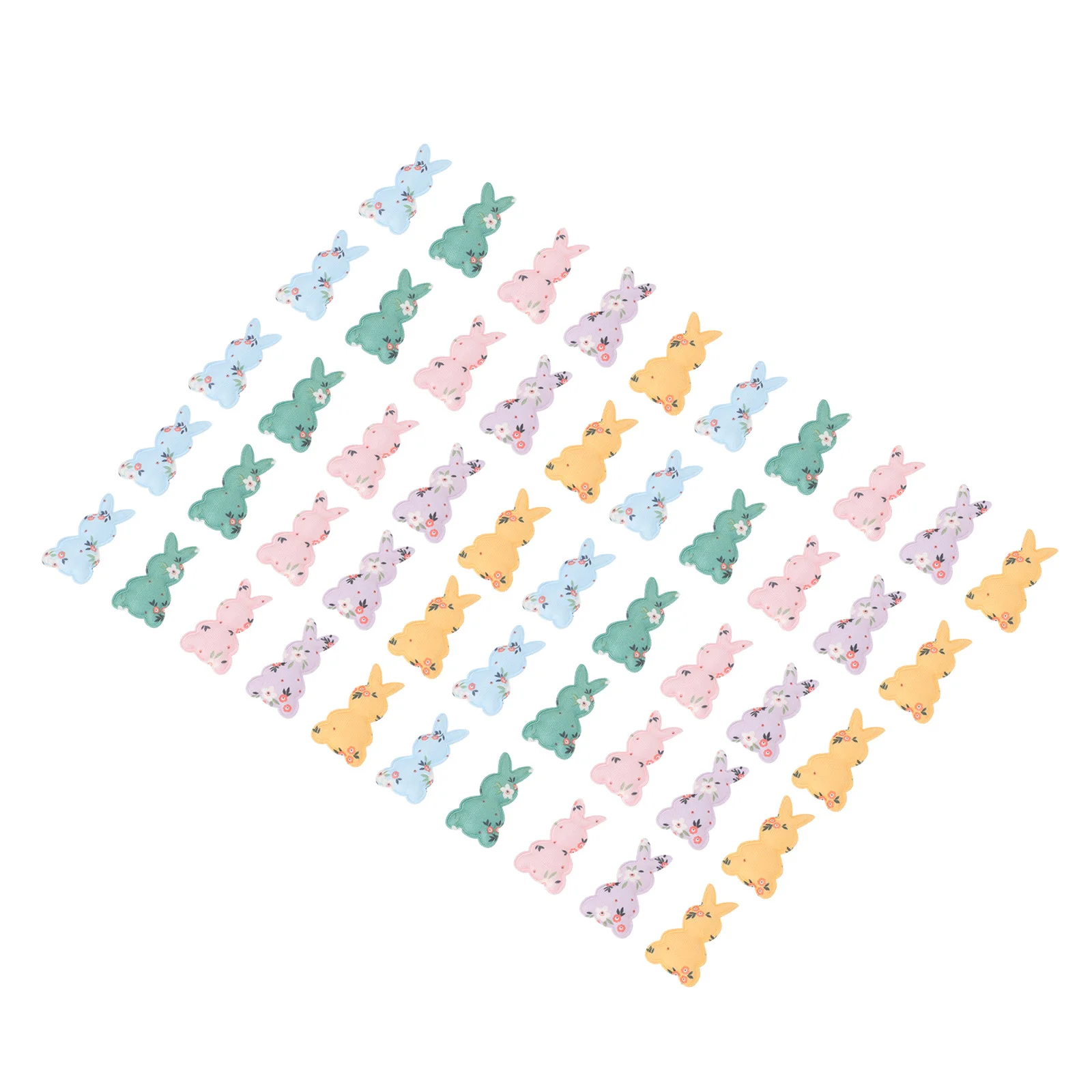 50Pcs Decorative DIY Bunny Clothes Ornaments Easter Embroidered Iron On Patch Cloth Rabbit Decors 
50Pcs Decorative DIY Bunny Clothes Ornaments Easter Embroidered Iron On Patch Cloth Rabbit Decors