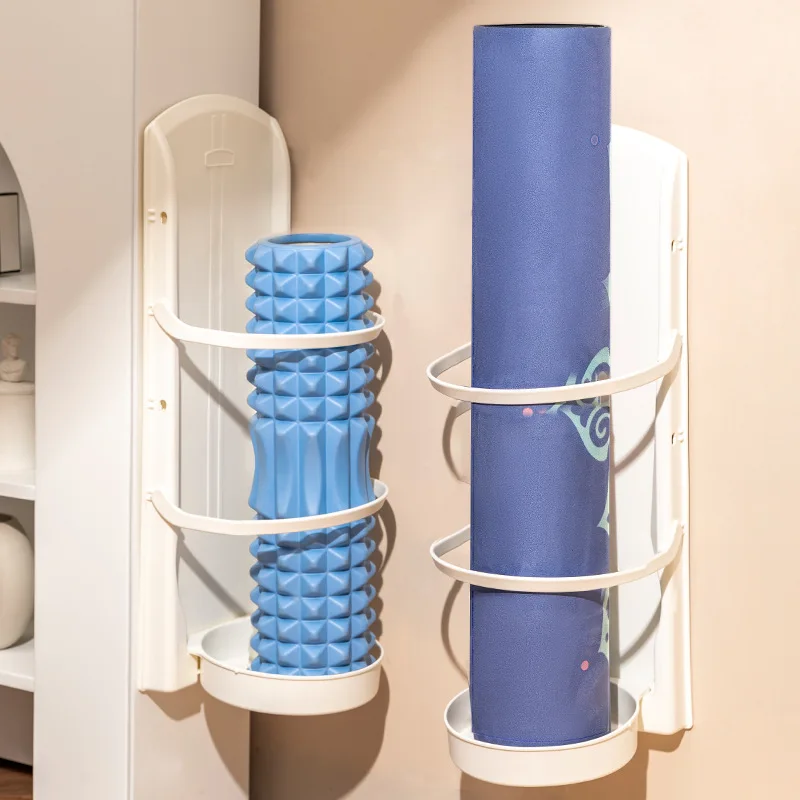 Yoga Mat Holder Foldable Wall Mount Yoga Mat Storage Home Gym Accessories for Hanging Foam Roller and Resistance Bands Home Gym
Yoga Mat Holder Foldable Wall Mount Yoga Mat Storage Home Gym Accessories for Hanging Foam Roller and Resistance Bands Home Gym