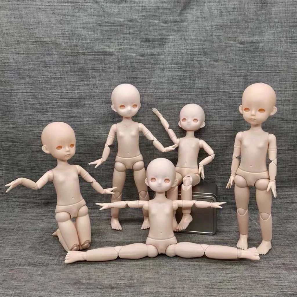 1/6 BJD Nude Doll Body Jointed High Quality BJD Elf Dolls Blad Head Without Handmade Makeup with Hand Set
1/6 BJD Nude Doll Body Jointed High Quality BJD Elf Dolls Blad Head Without Handmade Makeup with Hand Set