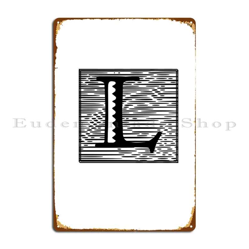 L Letter Metal Plaque Poster Poster Decoration Kitchen Character Sign Tin Sign Poster 
L Letter Metal Plaque Poster Poster Decoration Kitchen Character Sign Tin Sign Poster
