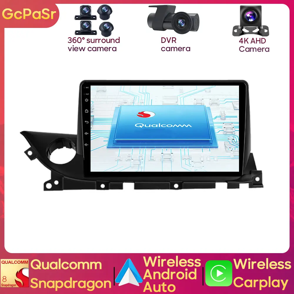 Автомобильный радиоплеер Qualcomm Snapdragon для Mazda 6 III GL 2018 - 2021 Android-навигация GPS аудио Carplay CPU BT NO 2din DVD
Автомобильный радиоплеер Qualcomm Snapdragon для Mazda 6 III GL 2018 - 2021 Android-навигация GPS аудио Carplay CPU BT NO 2din DVD