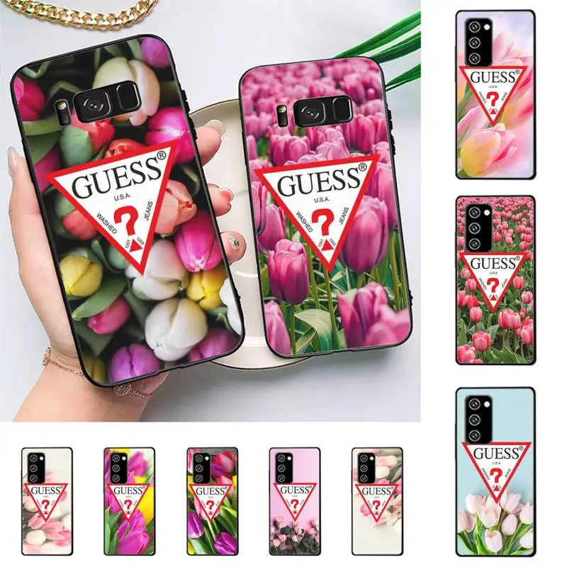Brand Guess Tulip Flower Phone Case For Samsung Galaxy Note10Pro Note20ultra note20 note10lite M30S
Brand Guess Tulip Flower Phone Case For Samsung Galaxy Note10Pro Note20ultra note20 note10lite M30S