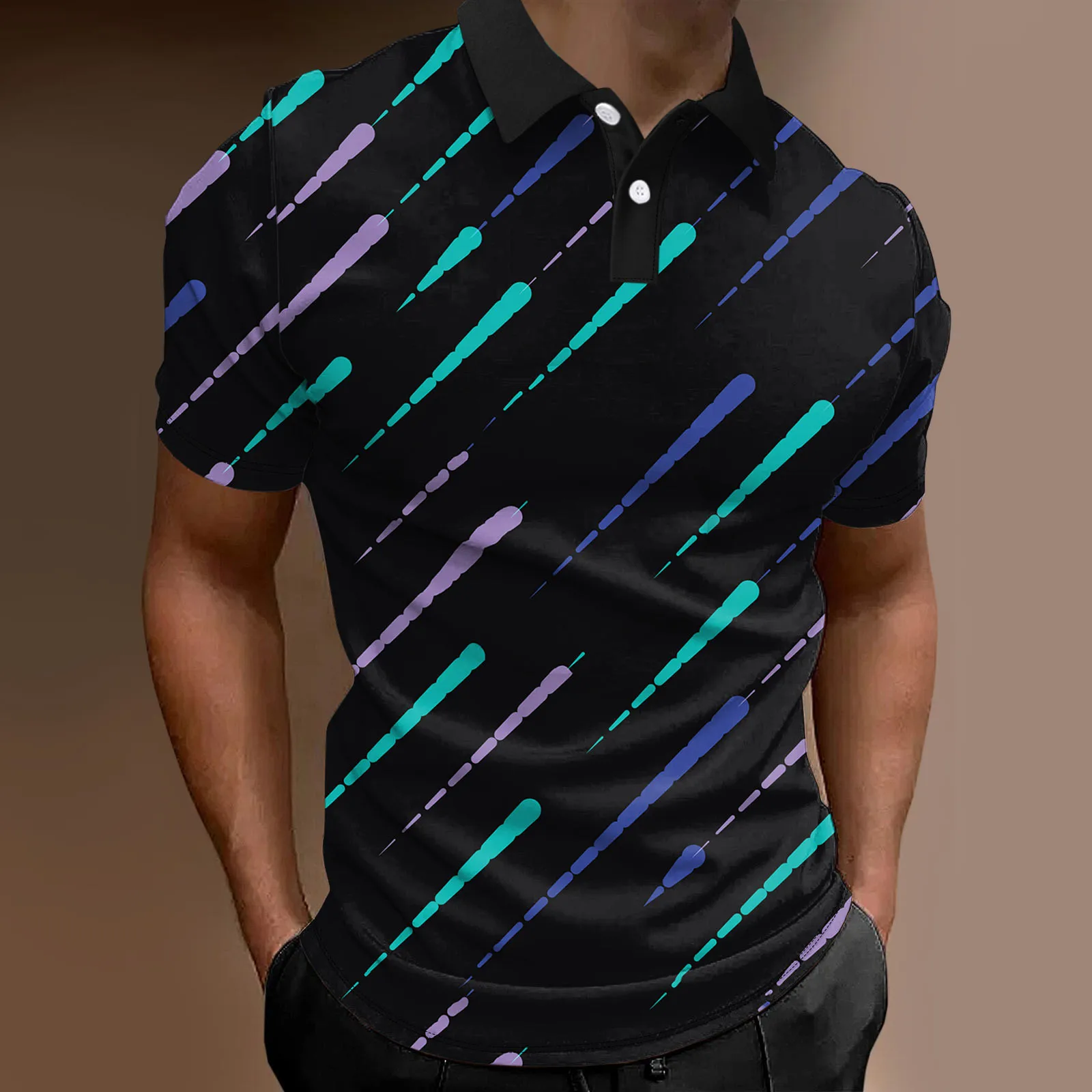 Футболка мужская Тонкая с отложным воротником, модная Повседневная рубашка с длинным рукавом, топ с принтом, блузка, однотонная, весна-лето
Футболка мужская Тонкая с отложным воротником, модная Повседневная рубашка с длинным рукавом, топ с принтом, блузка, однотонная, весна-лето