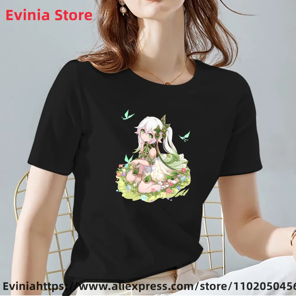 Genshin Impact kamisato Nahida Print T-Shirt Women Harajuku Kawaii T Shirt Femme Causal Fashion Anime Game Tops Tee Clothes
Genshin Impact kamisato Nahida Print T-Shirt Women Harajuku Kawaii T Shirt Femme Causal Fashion Anime Game Tops Tee Clothes