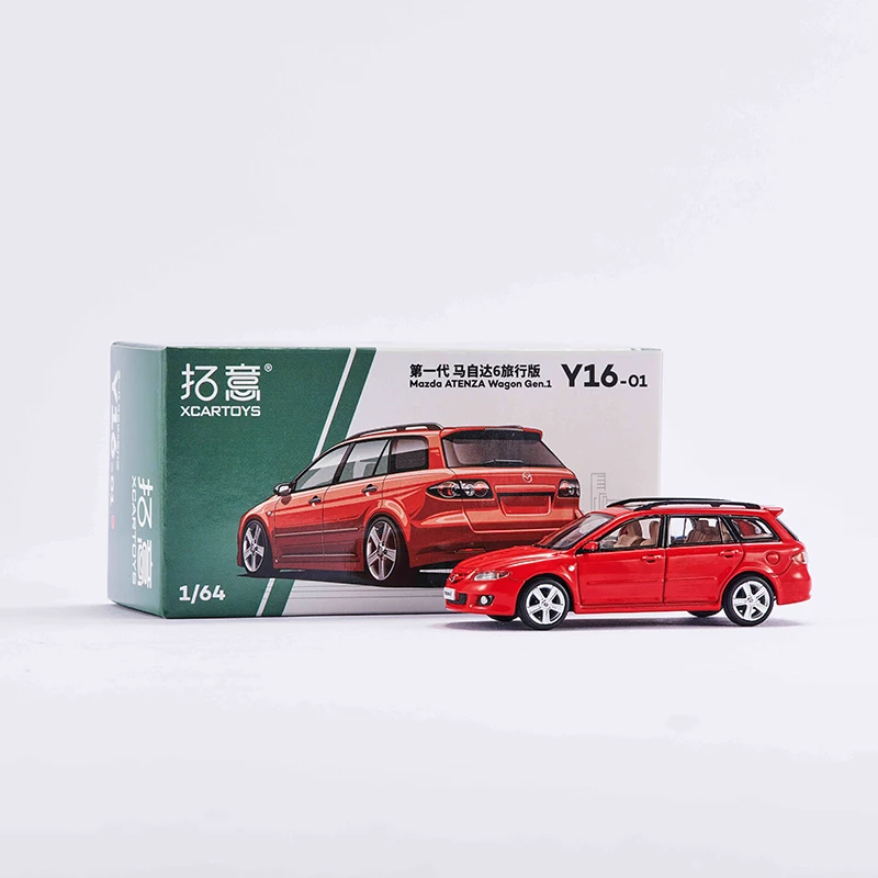 Модель автомобиля Xcartoys 1/64 Mazda 6 Atenza Wagon JDM, литые модели автомобилей из сплава, мини-транспортировка, детские подарки
Модель автомобиля Xcartoys 1/64 Mazda 6 Atenza Wagon JDM, литые модели автомобилей из сплава, мини-транспортировка, детские подарки