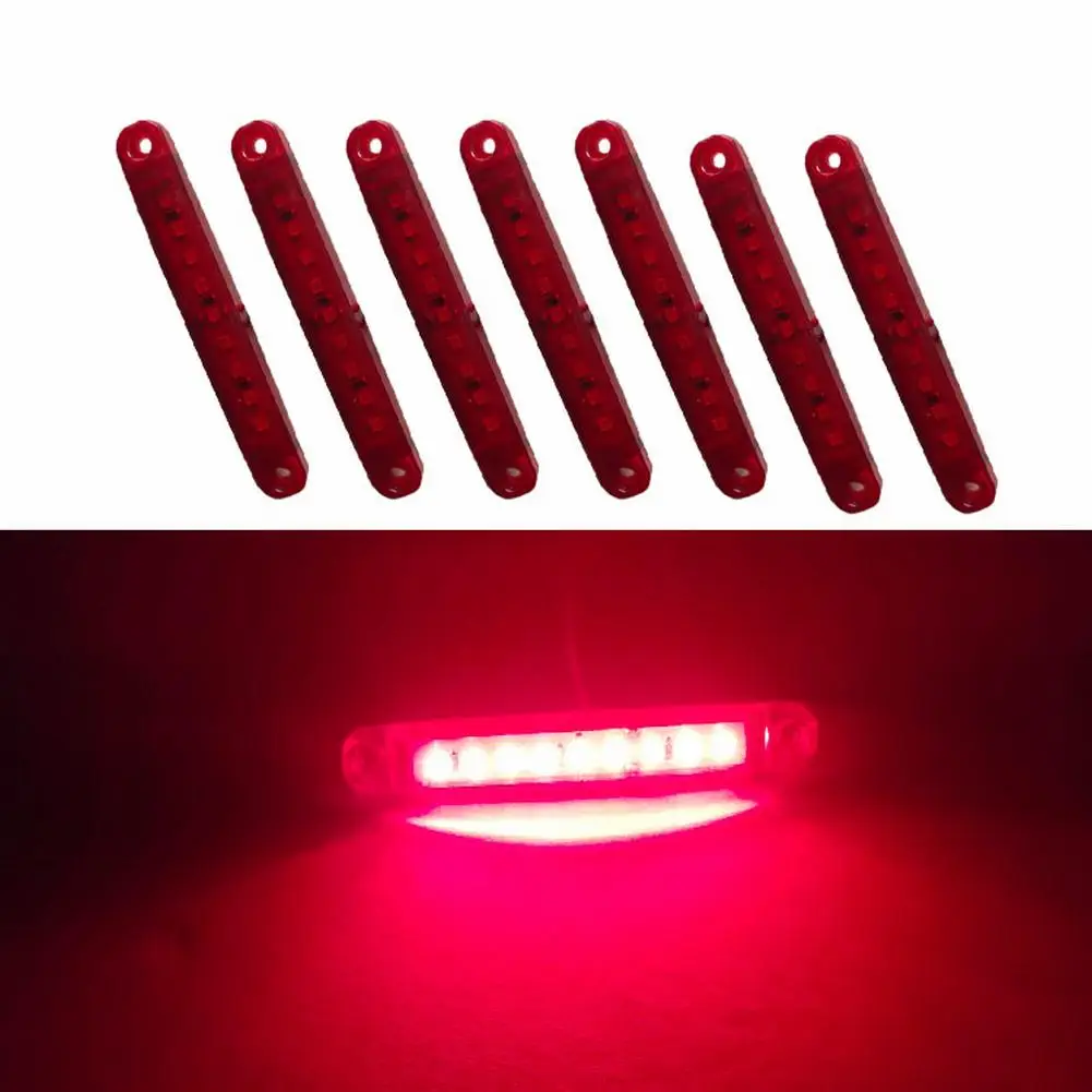 20pcs/set Car Side Marker Lights Amber Red LED Clearance Lamps Waterproof Lights With Install Accessories For Truck Trailer
20pcs/set Car Side Marker Lights Amber Red LED Clearance Lamps Waterproof Lights With Install Accessories For Truck Trailer