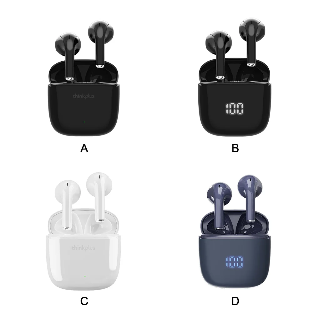 Lenovo Thinkplus XT83 Pro Wireless Earphones Noise Cancelling Rechargeable Earbuds Dynamic Headset White Regular 
Lenovo Thinkplus XT83 Pro Wireless Earphones Noise Cancelling Rechargeable Earbuds Dynamic Headset White Regular