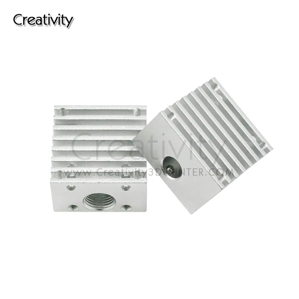 Single Head Radiator Hot End E3D Aluminium Alloy Long Distance for 1.75mm All-metal Single Head Extrusion Use for 3D Printer 
Single Head Radiator Hot End E3D Aluminium Alloy Long Distance for 1.75mm All-metal Single Head Extrusion Use for 3D Printer