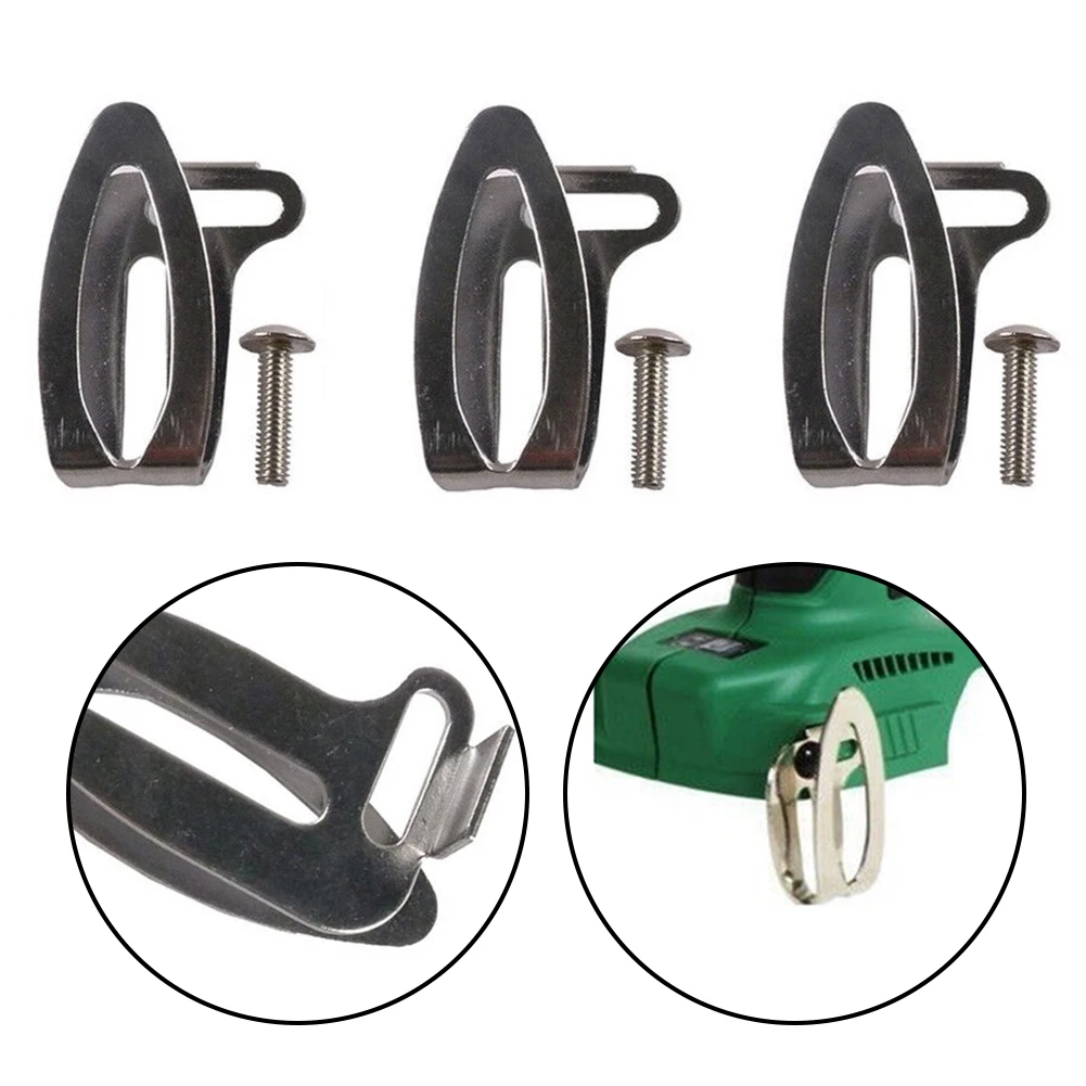 3pcs Belt Clips 372229 For Hitach 18V DS18DSAL WH18DSAL DS18DBL Cordless Impact Driver Belt Clips Hook With Screw Power Tools
3pcs Belt Clips 372229 For Hitach 18V DS18DSAL WH18DSAL DS18DBL Cordless Impact Driver Belt Clips Hook With Screw Power Tools