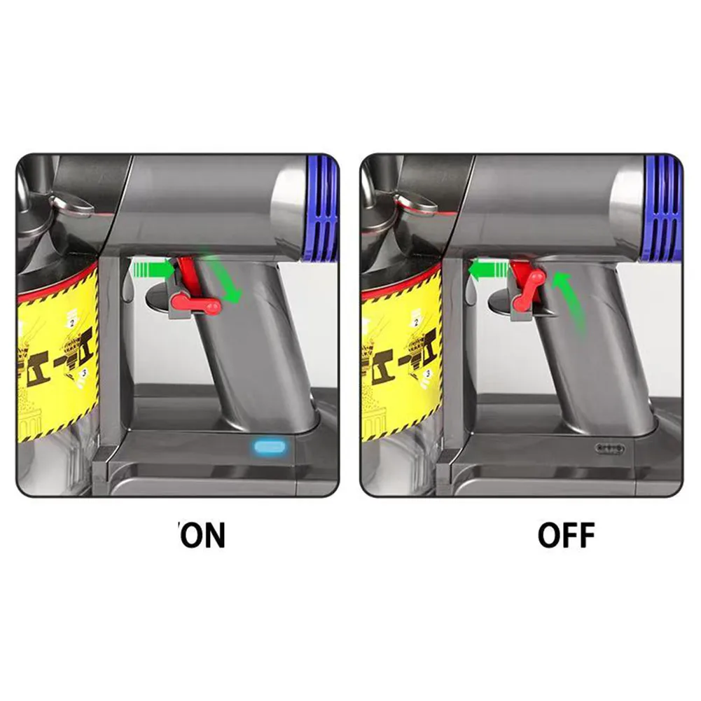1pc Trigger Lock Power Button Accessories For Dyson V6 V7 V8 V11 V10 Vacuum Cleaner Household Cleaning Tools Grey / Red (Random)
1pc Trigger Lock Power Button Accessories For Dyson V6 V7 V8 V11 V10 Vacuum Cleaner Household Cleaning Tools Grey / Red (Random)