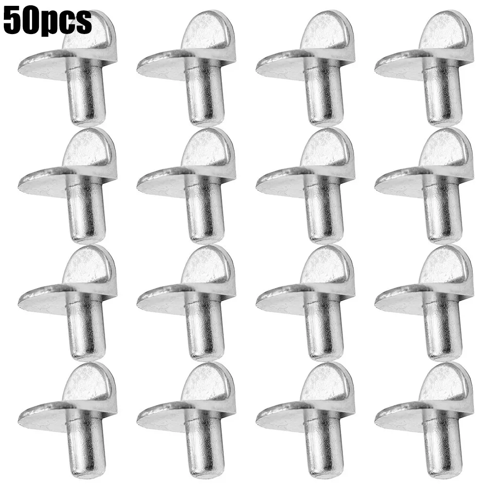 50pc Shelf Support Peg Brackets Support Studs Pegs 5mm Metal Pin Shelves Seperator Iron Suitable For Cabinet Bookcase
50pc Shelf Support Peg Brackets Support Studs Pegs 5mm Metal Pin Shelves Seperator Iron Suitable For Cabinet Bookcase