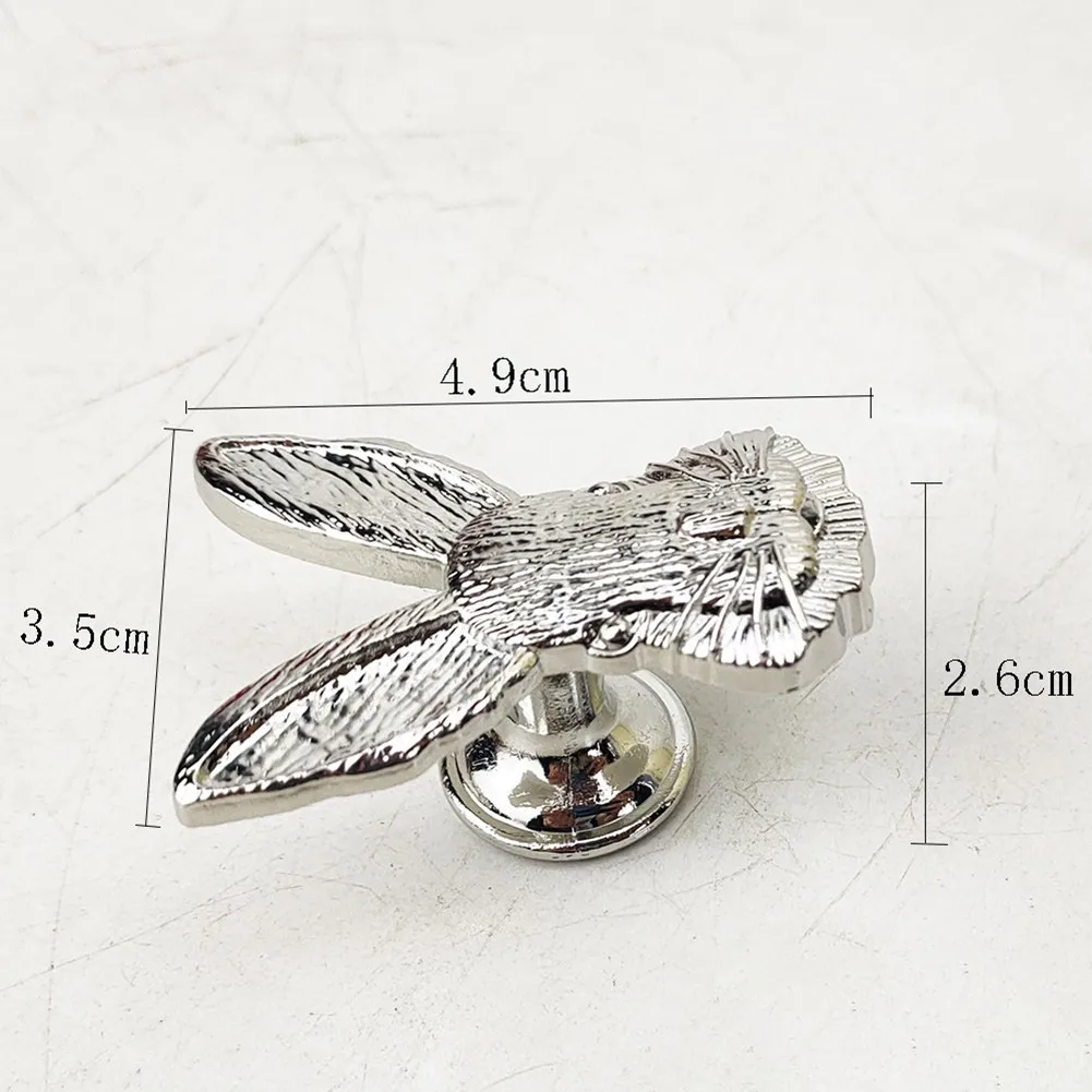 Furniture Handle Door Knobs Rabbit Handle Zinc Alloy Single Hole Handle Gold Cabinet Decorating Drawer Handle Metal Craft Handle
Furniture Handle Door Knobs Rabbit Handle Zinc Alloy Single Hole Handle Gold Cabinet Decorating Drawer Handle Metal Craft Handle