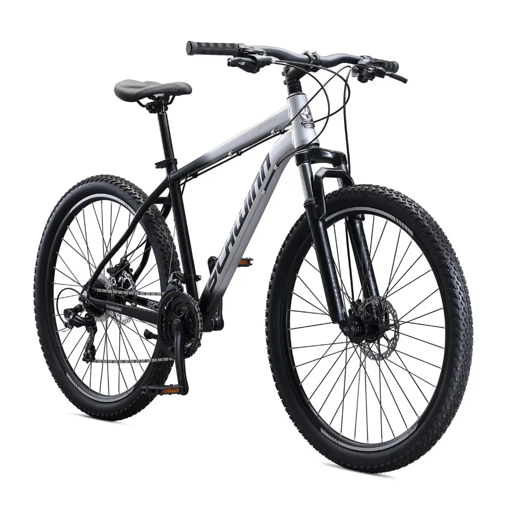 

2023 Новый велосипед Schwinn 27,5 дюймов. Мужской горный велосипед AL Comp, серый, 21 скорость, легкая алюминиевая рама в горном стиле