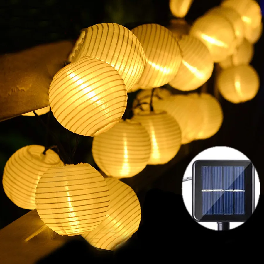Solar Globe Ball Garland Light Outdoor Lantern Ball Solar LED Fairy String Light For Party Wedding Garden Backyard Decoration
Solar Globe Ball Garland Light Outdoor Lantern Ball Solar LED Fairy String Light For Party Wedding Garden Backyard Decoration
