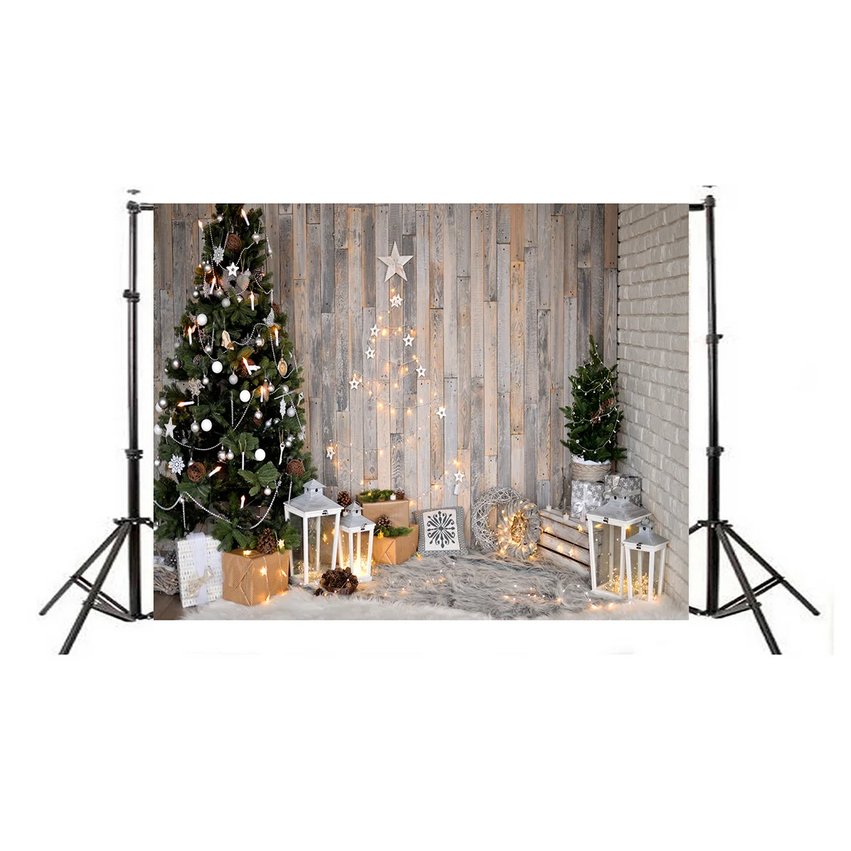 Christmas Tree Photography Backdrop Photo 3D Background Cloth for Xmas Festival Party 5x3ft (1831)
Christmas Tree Photography Backdrop Photo 3D Background Cloth for Xmas Festival Party 5x3ft (1831)
