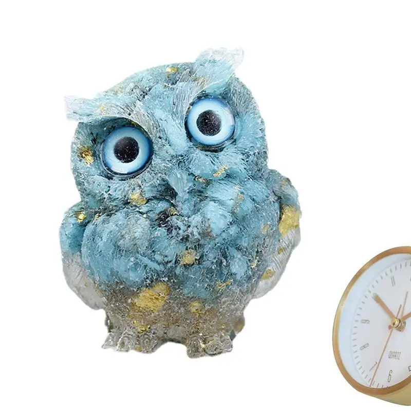 Crystal Owl Ornament Resin Crystal Owl Figurines Home Decor Decor Accessories 3D Realistic Appearance Handmade Art Display Craft
Crystal Owl Ornament Resin Crystal Owl Figurines Home Decor Decor Accessories 3D Realistic Appearance Handmade Art Display Craft