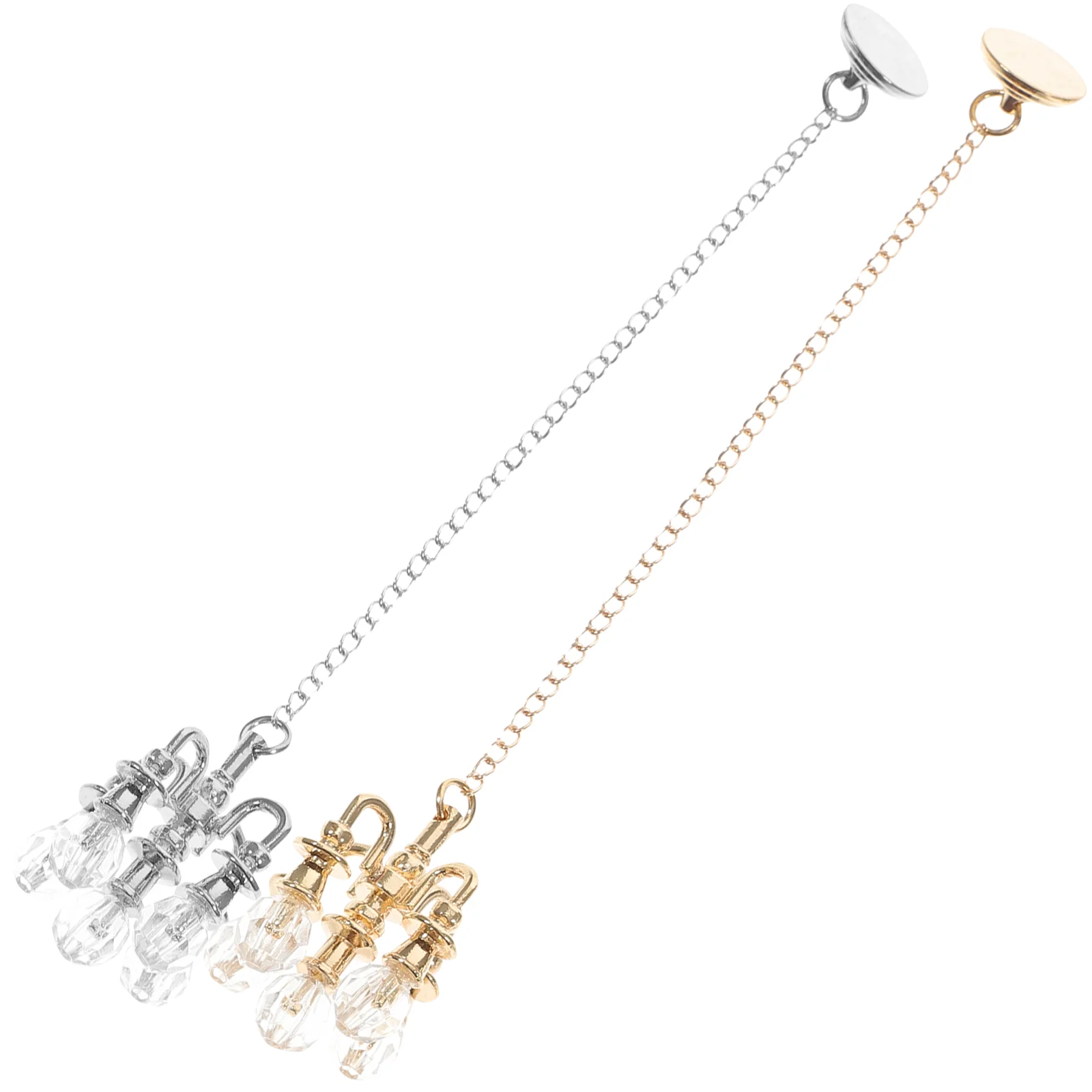 2Pcs Miniature Chandelier Model Miniature Hanging Ceiling Light Lamp Miniature Decor
2Pcs Miniature Chandelier Model Miniature Hanging Ceiling Light Lamp Miniature Decor