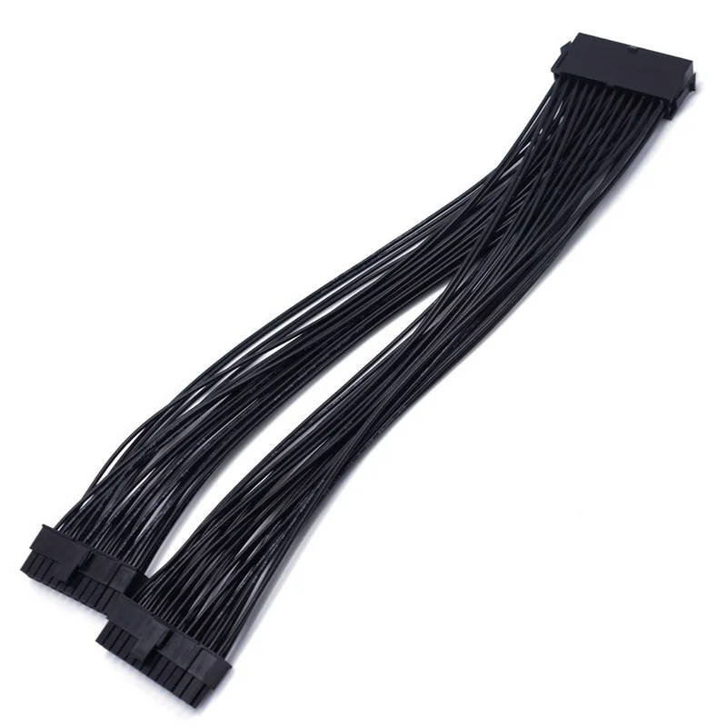 32cm 24Pin 1 To 2 Port Power Supply Extension Cable PSU Male To Female Splitter 24PIN Extension Cable
32cm 24Pin 1 To 2 Port Power Supply Extension Cable PSU Male To Female Splitter 24PIN Extension Cable