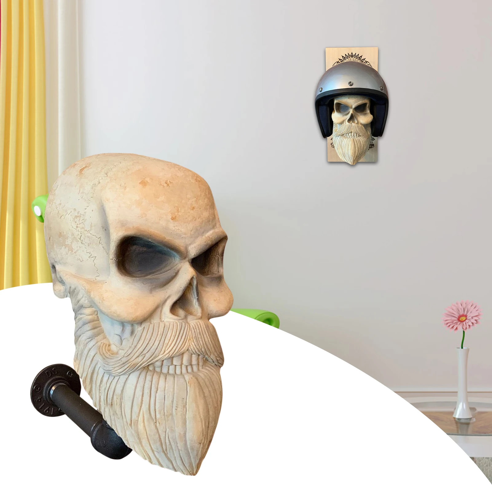 Держатель для шлема с черепом мотоциклетный, настенный резиновый кронштейн, держатели для шлема с призраком, настенное украшение, съемные к...
Держатель для шлема с черепом мотоциклетный, настенный резиновый кронштейн, держатели для шлема с призраком, настенное украшение, съемные к...