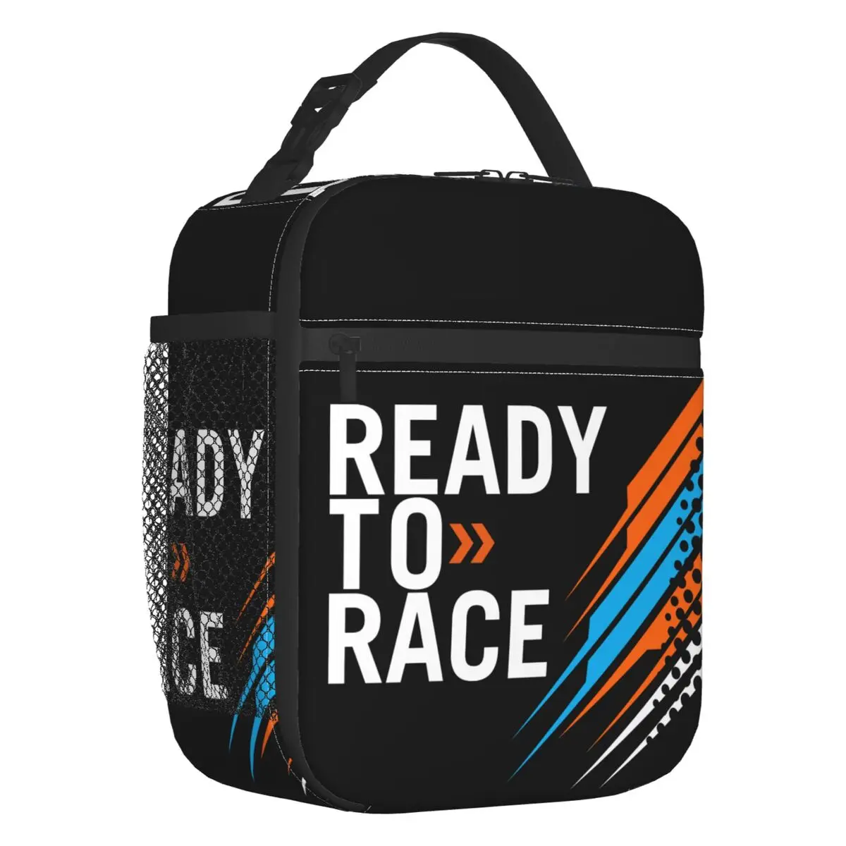 

Индивидуальная сумка для ланча Ready To Race, Женский термоохладитель, изолированные Ланч-боксы для детей, школы