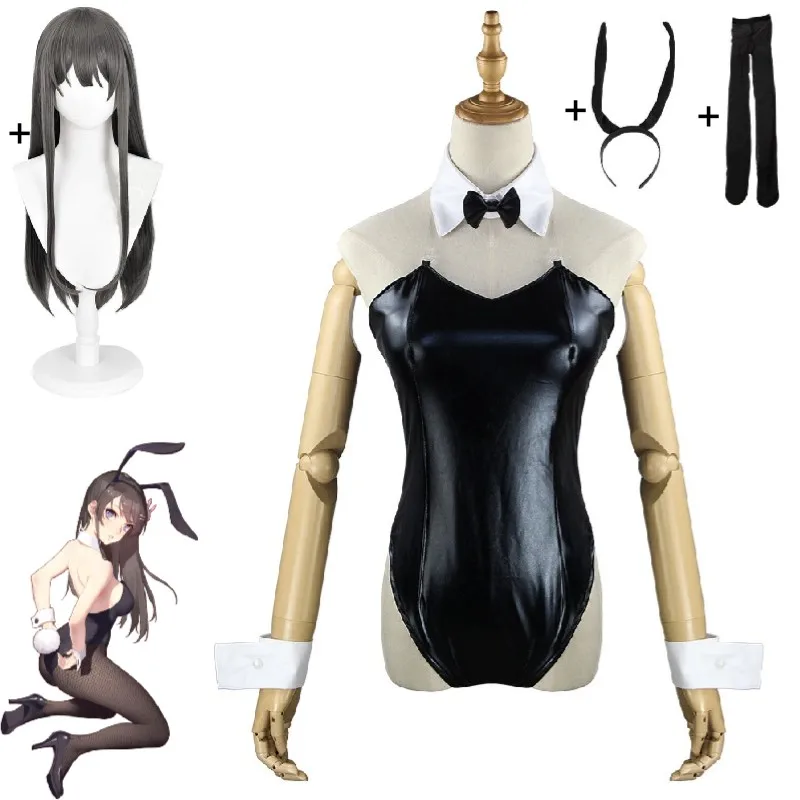 Sakurajima Mai Cosplay Costume Anime Rascal Does Not Dream of Bunny Girl Senpai Adult Sexy Woman Wig Halloween Nightclub Suit
Sakurajima Mai Cosplay Costume Anime Rascal Does Not Dream of Bunny Girl Senpai Adult Sexy Woman Wig Halloween Nightclub Suit