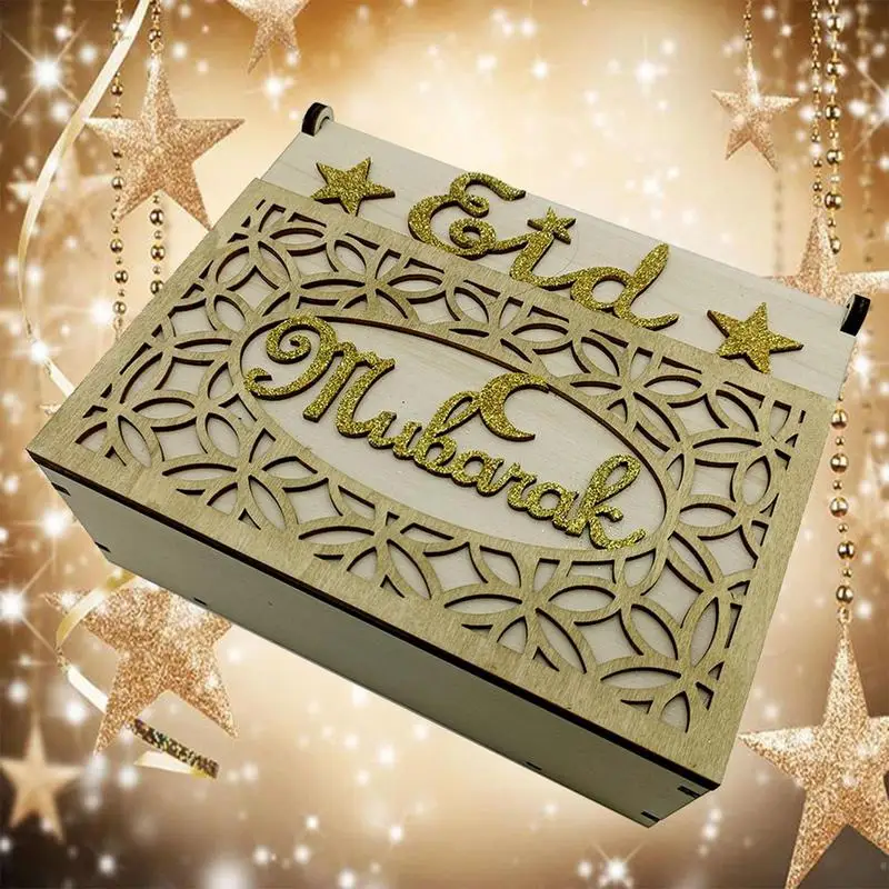 Islamic Party Supplies 2023 Eid Al Adha Kareem Eid Wooden Star Eid Festival Food Box EID Decoration For Home Cake Display Gifts 
Islamic Party Supplies 2023 Eid Al Adha Kareem Eid Wooden Star Eid Festival Food Box EID Decoration For Home Cake Display Gifts
