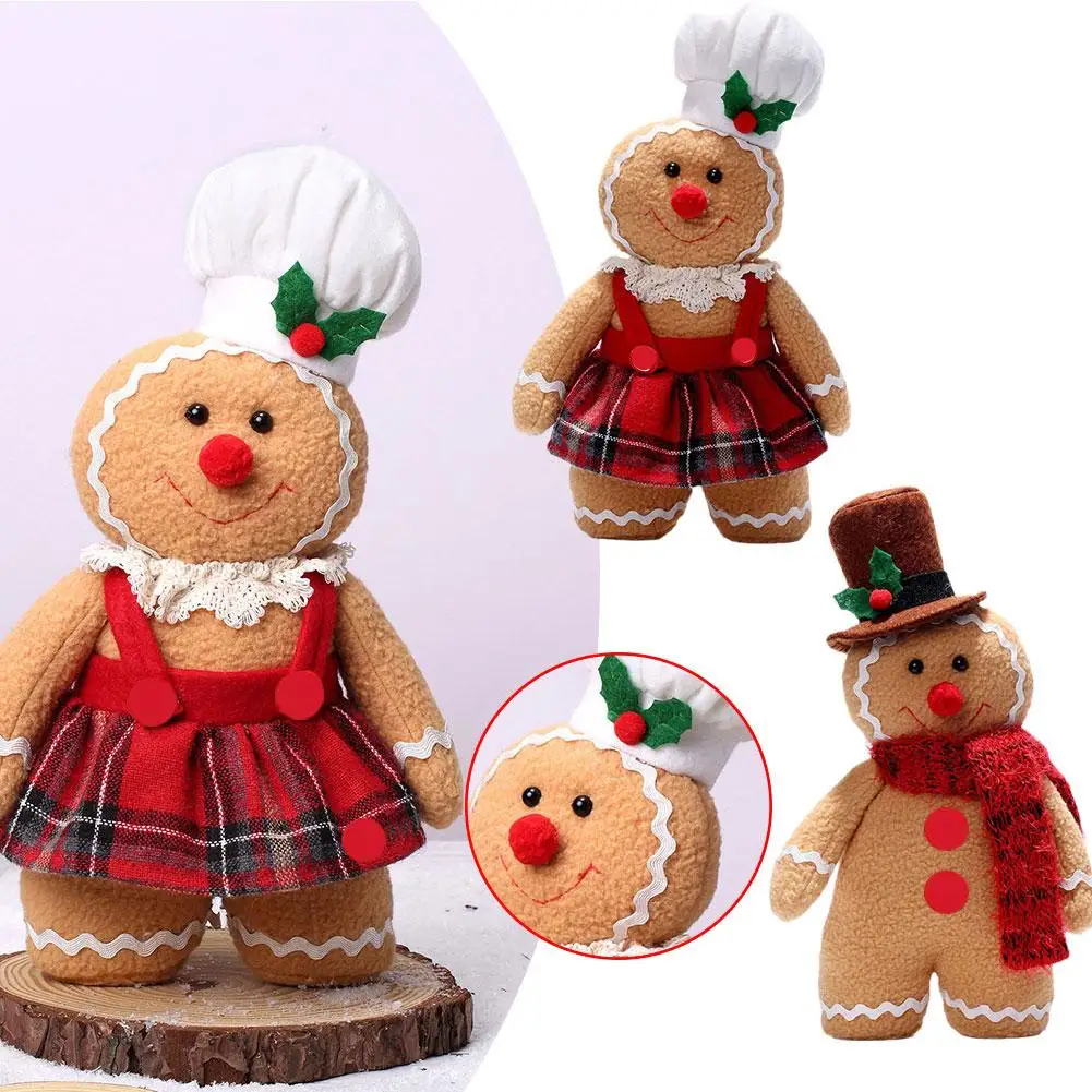 30cm Gingerbread Man Doll Christmas Plush Leg Dolls Xmas Tree Ornaments New Year Kids Gift 2023 Christmas Decorations For H W7Y8
30cm Gingerbread Man Doll Christmas Plush Leg Dolls Xmas Tree Ornaments New Year Kids Gift 2023 Christmas Decorations For H W7Y8
