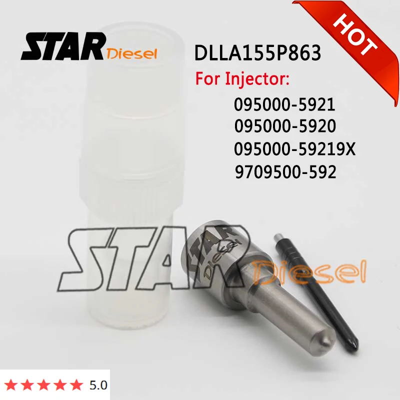 Запасные части форсунки DLLA155P1062 093400-8630, наконечники топливного сопла для Toyota 23670-09330 23670-0L050 23670-39186 23670-39216
Запасные части форсунки DLLA155P1062 093400-8630, наконечники топливного сопла для Toyota 23670-09330 23670-0L050 23670-39186 23670-39216