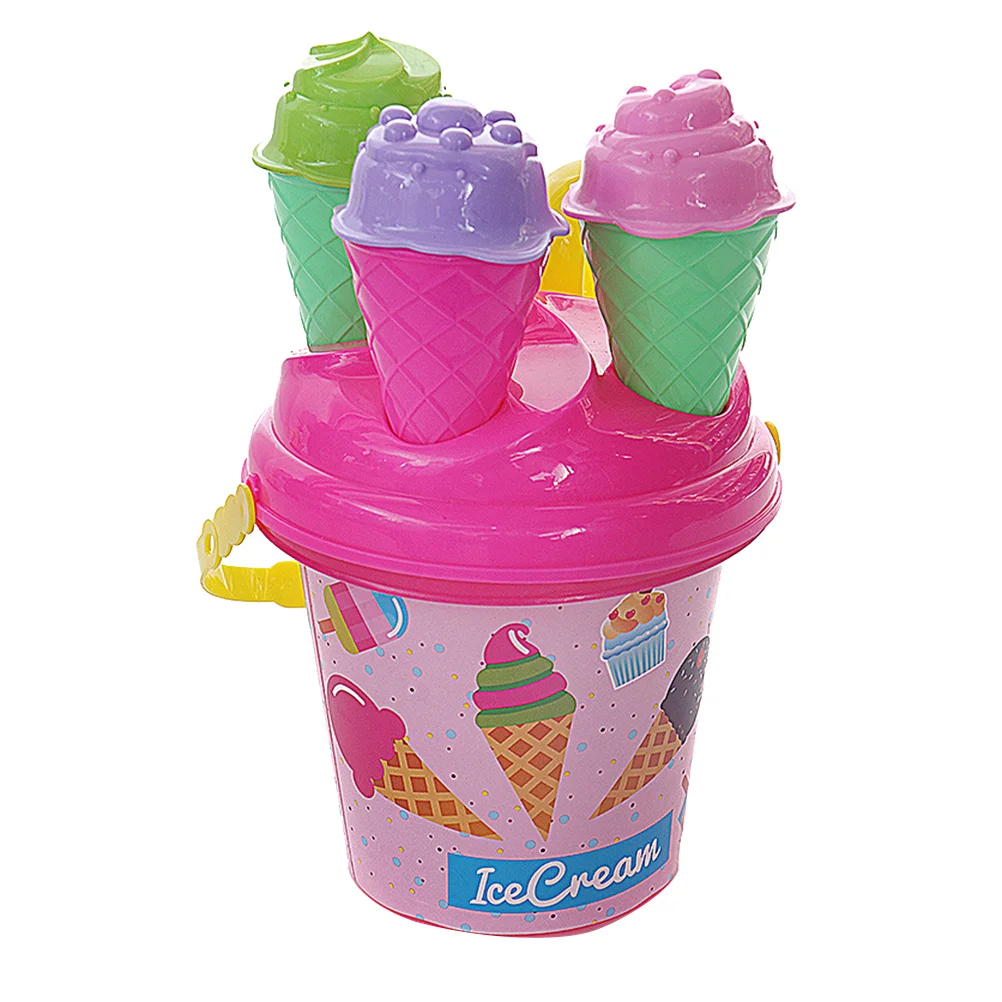 Beach Sand Bucket Kids Beach Sand Toys Set Cone Mold Sand Scoop Bucket Pail in 1 Sandbox for Kids Outdoor
Beach Sand Bucket Kids Beach Sand Toys Set Cone Mold Sand Scoop Bucket Pail in 1 Sandbox for Kids Outdoor