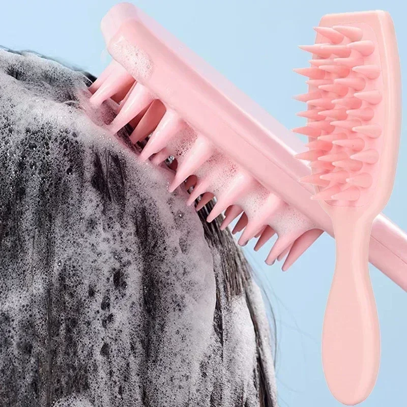 Extended Handle Soft Silicone Shampoo Scalp Hair Massager Hair Washing Comb Shower Brush Bath Spa Massage Brush Beauty Hair Tool
Extended Handle Soft Silicone Shampoo Scalp Hair Massager Hair Washing Comb Shower Brush Bath Spa Massage Brush Beauty Hair Tool
