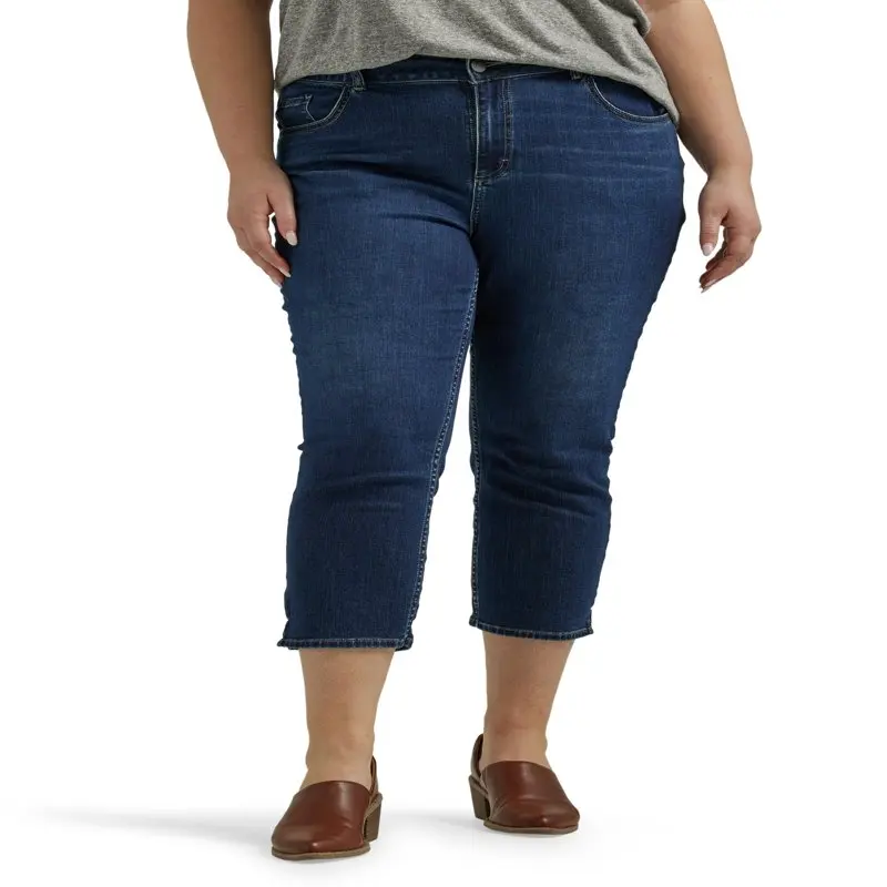 

HMCN Women`s Plus Size Legendary Capri