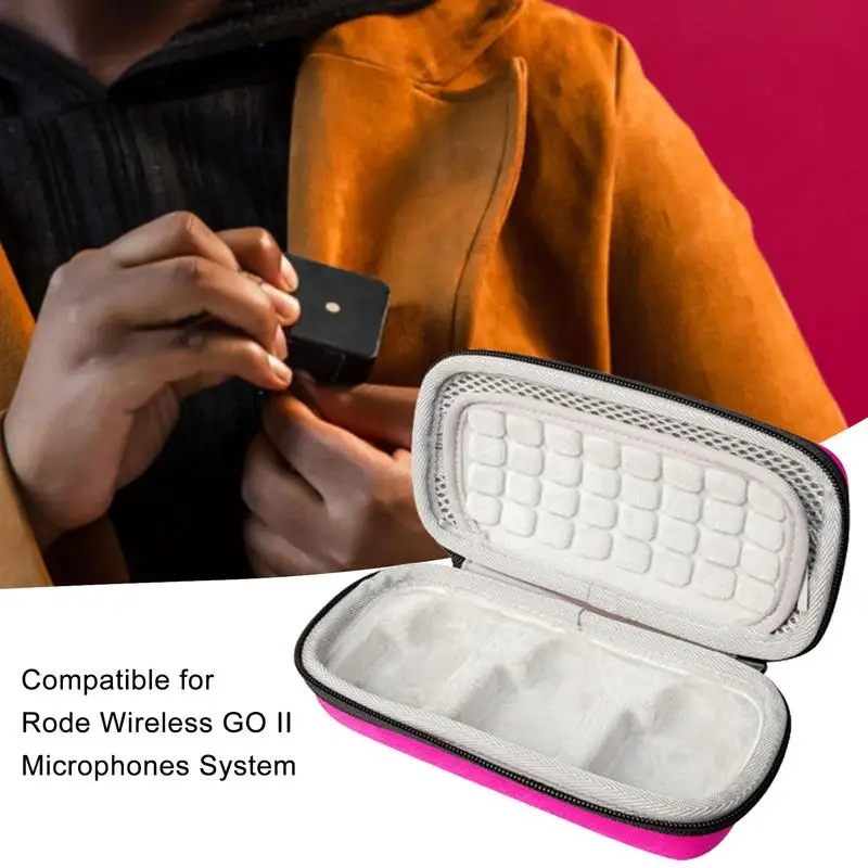 Mini Bag Portable Shockproof Storage Box Compact Waterproof Shockproof Case For RODE Wireless GO II Microphone System Travel
Mini Bag Portable Shockproof Storage Box Compact Waterproof Shockproof Case For RODE Wireless GO II Microphone System Travel