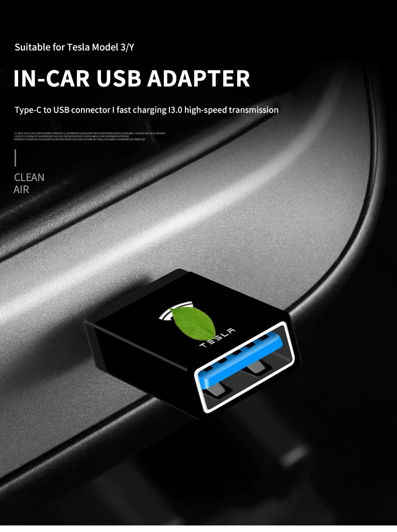 Car Type-C To USB 3.0 Charging Adapter for Tesla Model 3 Model Y X S 2022 For MacbookPro Huawei Mini Auto Interior Accessories
Car Type-C To USB 3.0 Charging Adapter for Tesla Model 3 Model Y X S 2022 For MacbookPro Huawei Mini Auto Interior Accessories