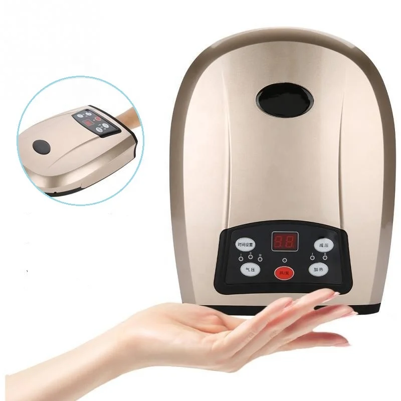 Cordless Air Compression Hand Palm Fingers Massager Pain Relief Finger Hand Massager with heating
Cordless Air Compression Hand Palm Fingers Massager Pain Relief Finger Hand Massager with heating