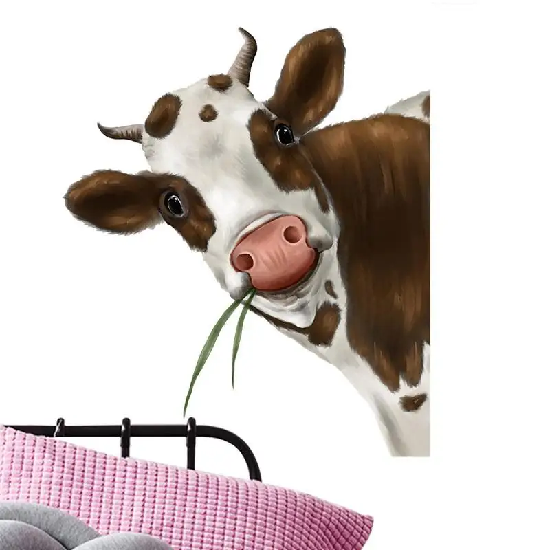 Cow Window Sticker Realistic Peeking Cow Print Stickers Interesting Funny Peeking Cow Wall Sticker Cow Wall Decals Windows Cling
Cow Window Sticker Realistic Peeking Cow Print Stickers Interesting Funny Peeking Cow Wall Sticker Cow Wall Decals Windows Cling