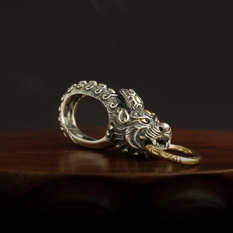 New Car Keychain Men's Waistband Personalized Creative Gift Lucky Pixiu Metal Key Ring Pendant Jewelry Accessories
New Car Keychain Men's Waistband Personalized Creative Gift Lucky Pixiu Metal Key Ring Pendant Jewelry Accessories