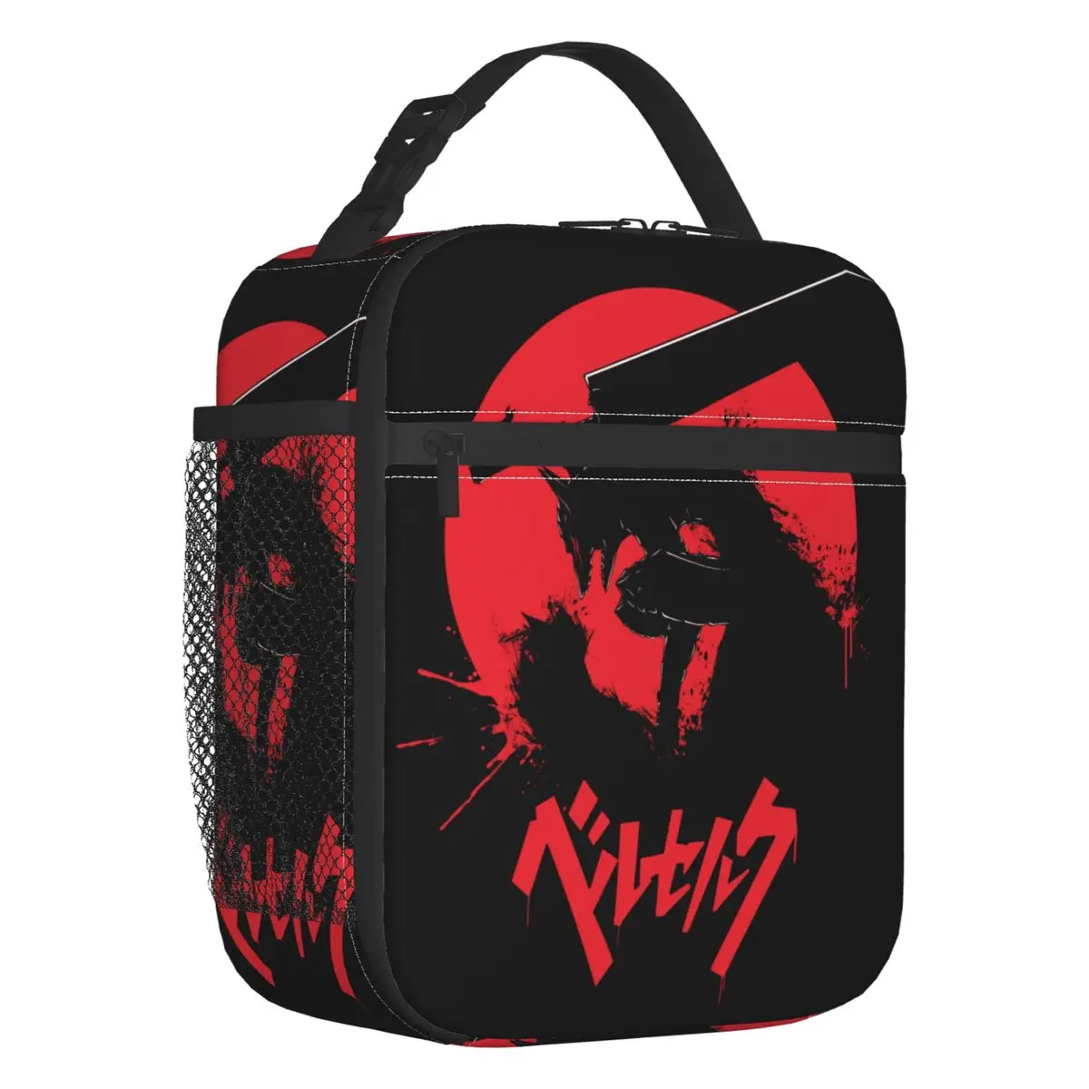 Berserk Guts Portable Lunch Boxes for Women Leakproof Japanese Anime Thermal Cooler Food Insulated Lunch Bag School Children
Berserk Guts Portable Lunch Boxes for Women Leakproof Japanese Anime Thermal Cooler Food Insulated Lunch Bag School Children