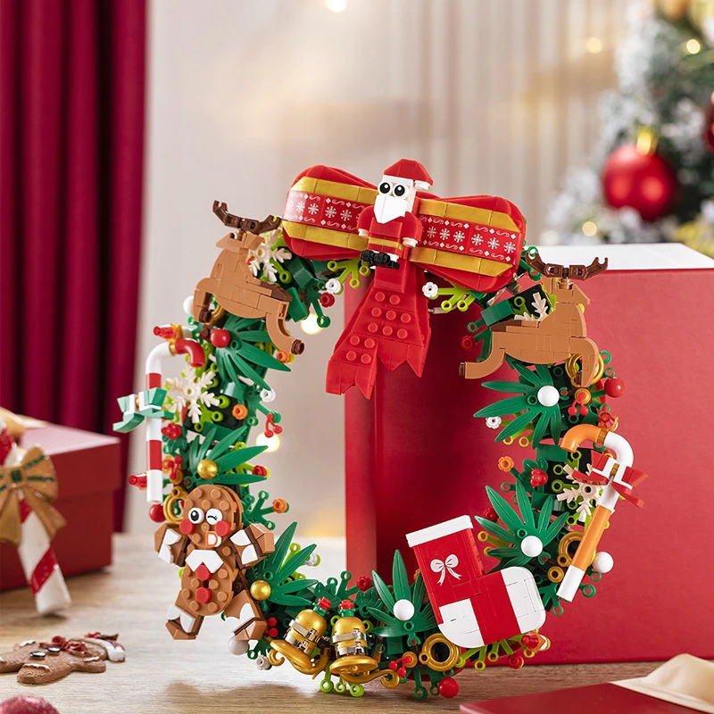 Diy Christmas Wreath Building Kit For 6+ Kids City Christmas Tree Decoration Moc Building Blocks Set Toys For Children Present
Diy Christmas Wreath Building Kit For 6+ Kids City Christmas Tree Decoration Moc Building Blocks Set Toys For Children Present