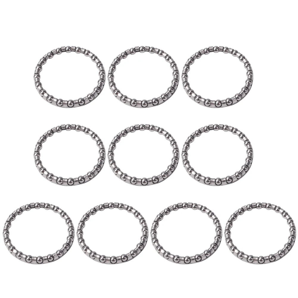 10Pcs Universal Bicycle Ball Bearings for 34/44mm Front Fork Headset MTB Mountain Bike Head Parts Steel Bearing
10Pcs Universal Bicycle Ball Bearings for 34/44mm Front Fork Headset MTB Mountain Bike Head Parts Steel Bearing
