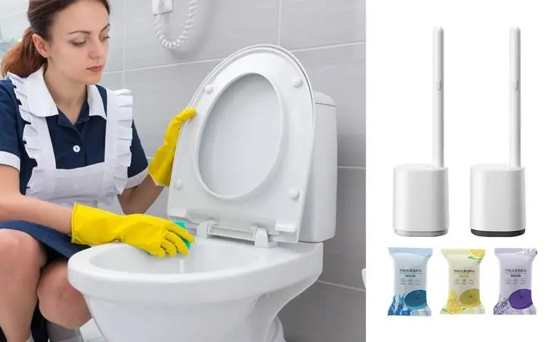 Automatic Toilet Wand Refills Portable Holder Bathroom Bowl Wand Toilet Universal Brush Head Wand Cleaner Refills Cleaning Fluid
Automatic Toilet Wand Refills Portable Holder Bathroom Bowl Wand Toilet Universal Brush Head Wand Cleaner Refills Cleaning Fluid