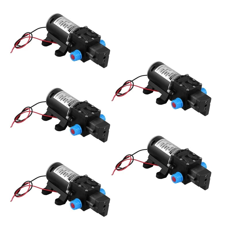 5X 12V 100W High Pressure Self Priming Water Pump 160Psi 8Lpm Caravan Camping Boat 
5X 12V 100W High Pressure Self Priming Water Pump 160Psi 8Lpm Caravan Camping Boat