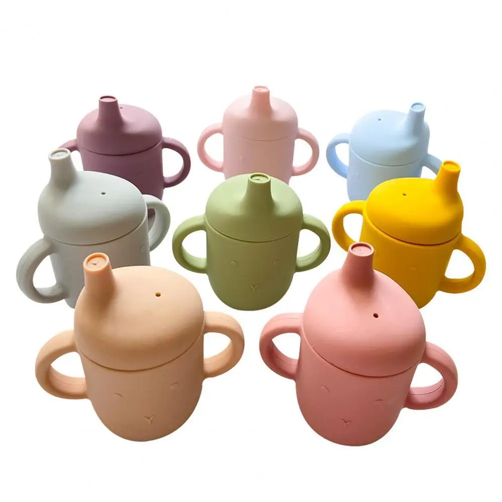 Hot!Cartoon Shape Handle Design Food Grade Baby Straw Cup Infant Straw Silicone Feeding Cup Baby Accessories
Hot!Cartoon Shape Handle Design Food Grade Baby Straw Cup Infant Straw Silicone Feeding Cup Baby Accessories