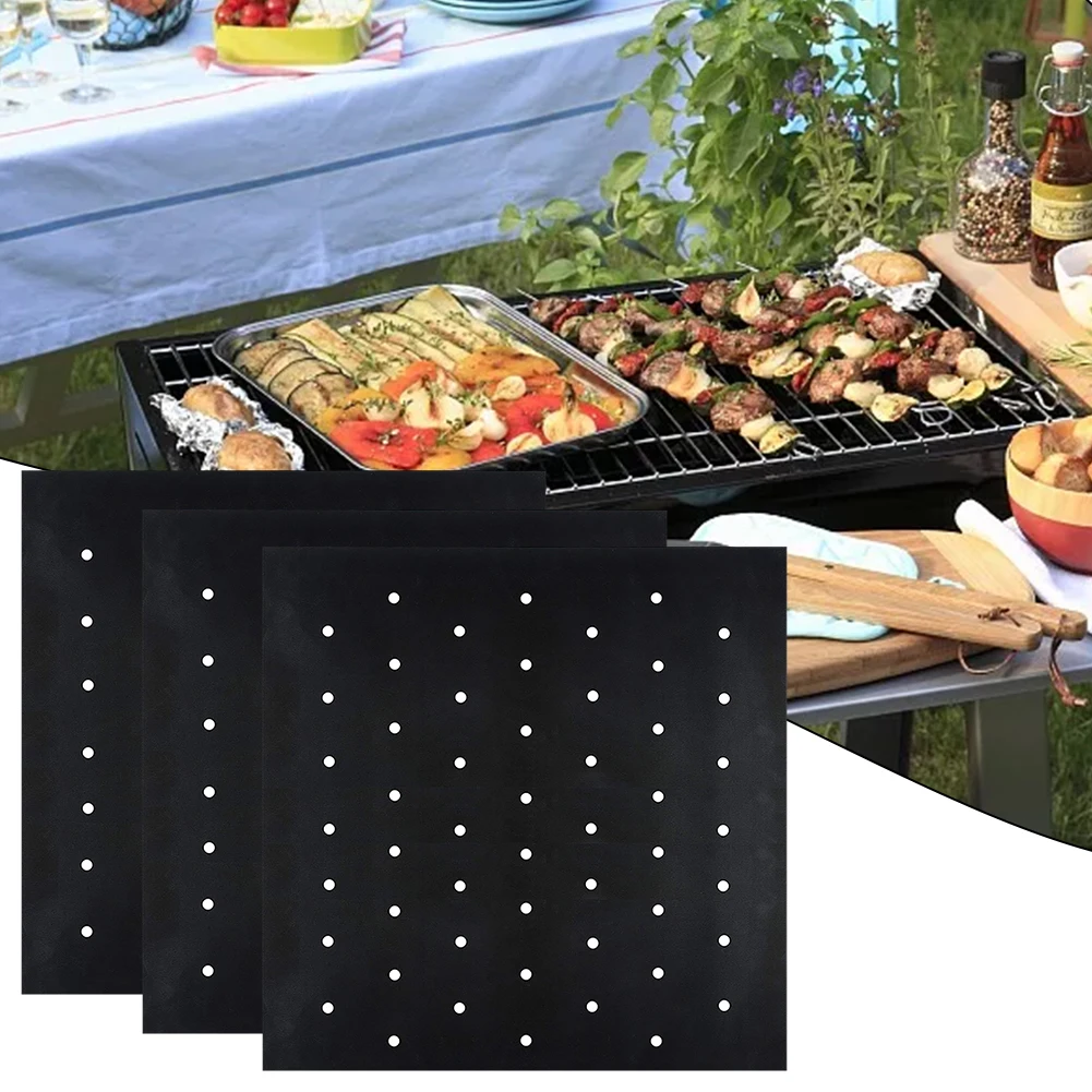 Grills Grill Mats For Grilling Baking Non-stick Mat Perforated Nonstick Perforated Teflon Silicone Accessories
Grills Grill Mats For Grilling Baking Non-stick Mat Perforated Nonstick Perforated Teflon Silicone Accessories