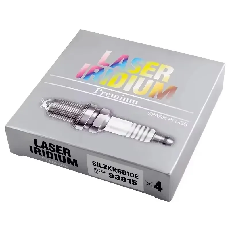 4-6 шт. SILZKR6B-10E 93815 иридиевая свеча зажигания, подходит для Hyundai Kia Soul Accent Veloster 18846-10060 SILZKR6B10E-93815 18846 10060 
4-6 шт. SILZKR6B-10E 93815 иридиевая свеча зажигания, подходит для Hyundai Kia Soul Accent Veloster 18846-10060 SILZKR6B10E-93815 18846 10060