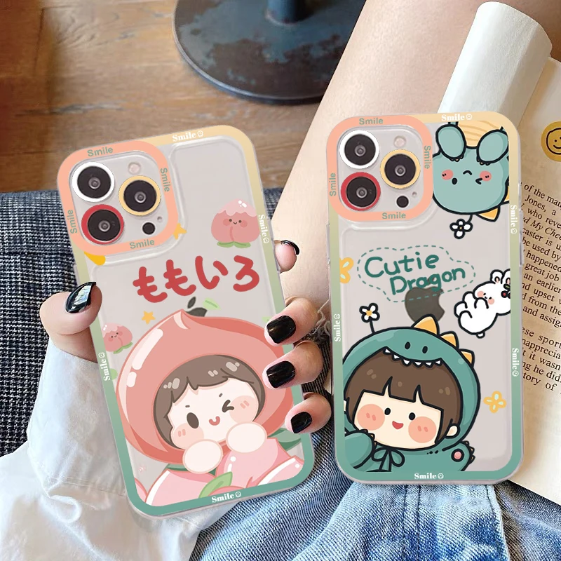 Cute Cartoon Characters Phone Case For IPhone 14 13 12 11 Pro Max Mini X Xs XR 6 7 8 Plus SE 2020 Transparent Case
Cute Cartoon Characters Phone Case For IPhone 14 13 12 11 Pro Max Mini X Xs XR 6 7 8 Plus SE 2020 Transparent Case